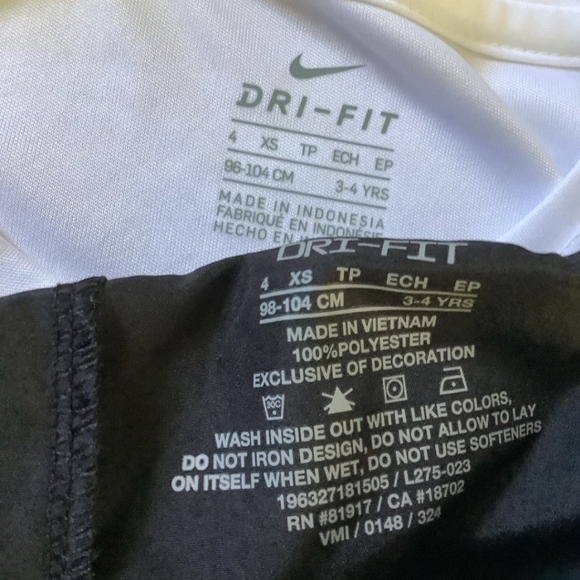 Nike Boys DRIFIT shorts outfit Size 4(NWT) - Picture 4 of 5